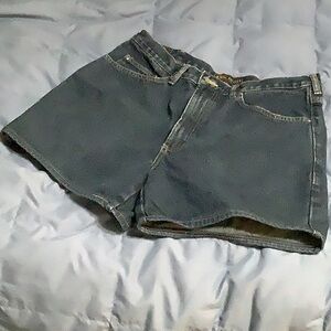 Men’s Denim Blue Jean Shorts with 5” inseam, Waist 34